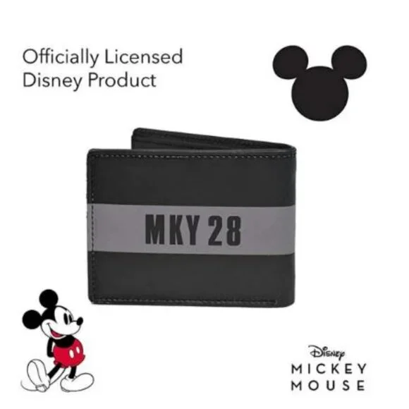 Disney Mickey Mouse Bifold Wallet in a Decorative Tin Case - Picture 3 of 7